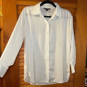 Banana Republic white button down